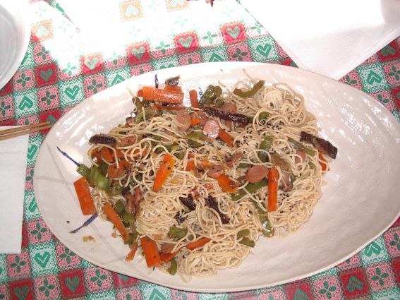 Chinese Noodles With Vegetables Recipe